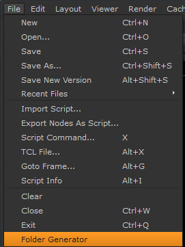 NFS ADD TO FILE MENU