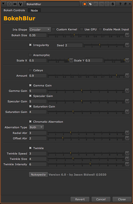 bokehBlur gui v6