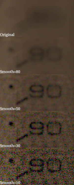 deconv smooth