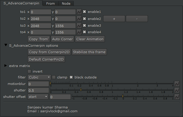 S AdvanceCornerpin
