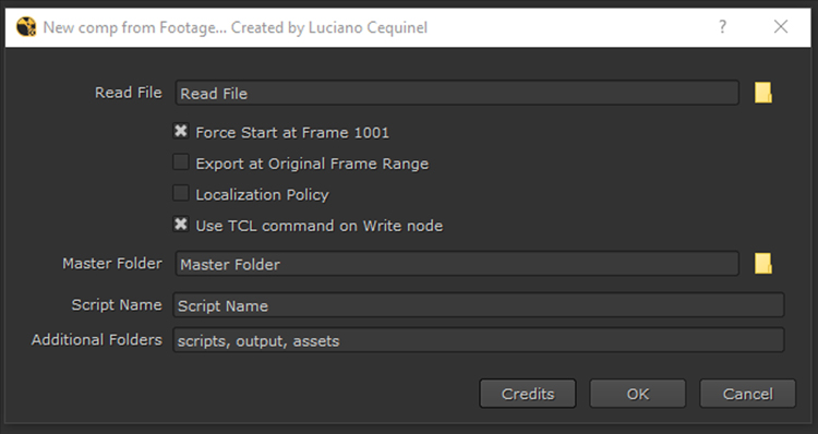 AutoProjectSettings DialogBox