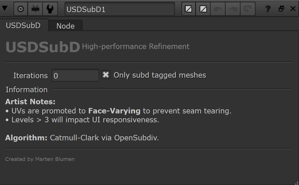 USDSubD - OpenSubdiv Mesh Refinement for USD — Nukepedia