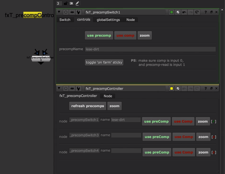 fxT precompController