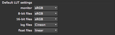 DefaultLUT