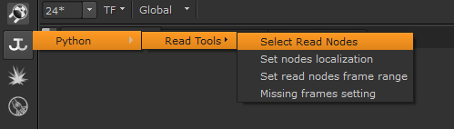 readTools menu